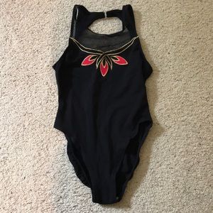Siena one-piece, mesh top swimsuit